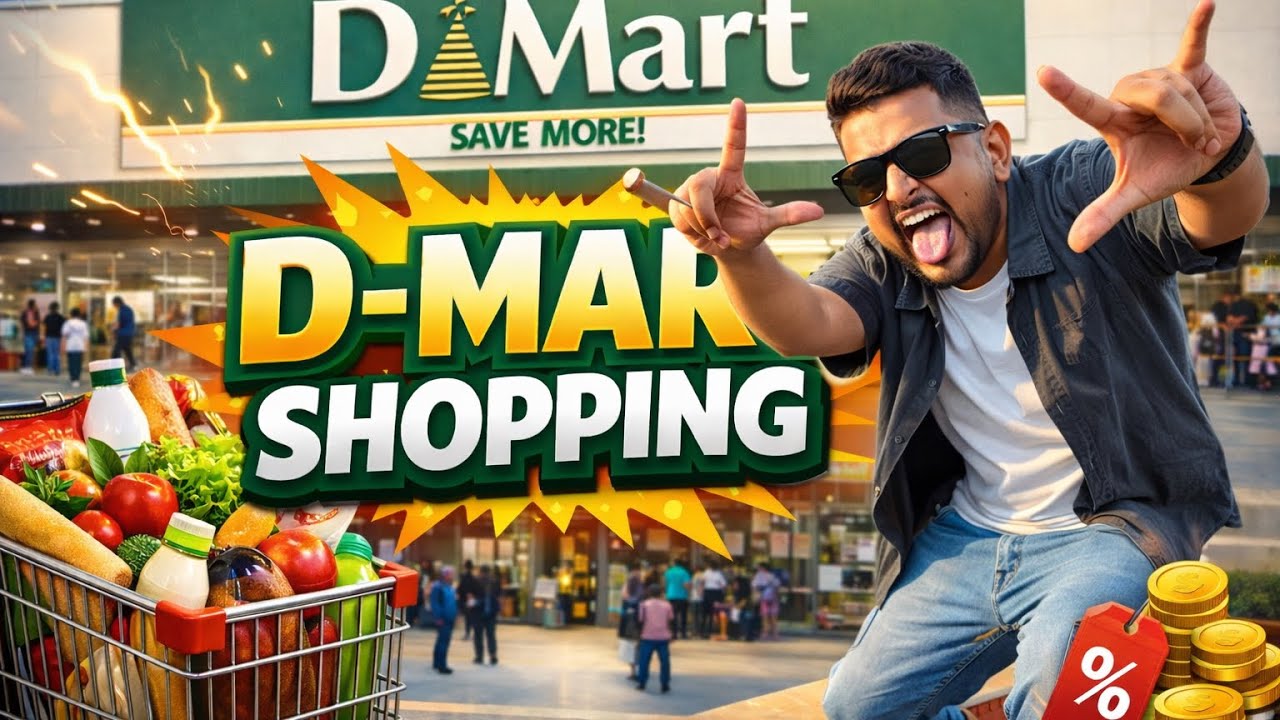 DMart Shopping Mall 🛍️ | Sasta Aur Best Shopping #india #indore 