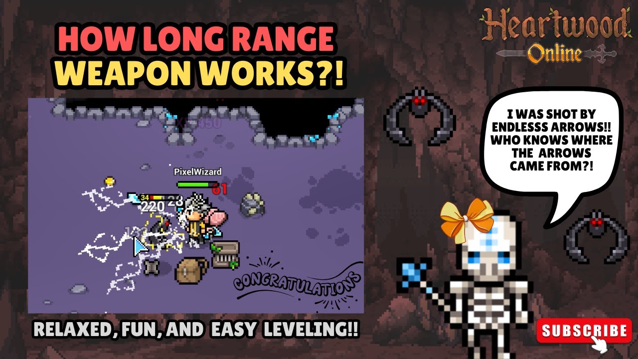 [Heartwood Online] Addicted to leveling with BOW! Will you be addicted too? #heartwoodonline #gaming