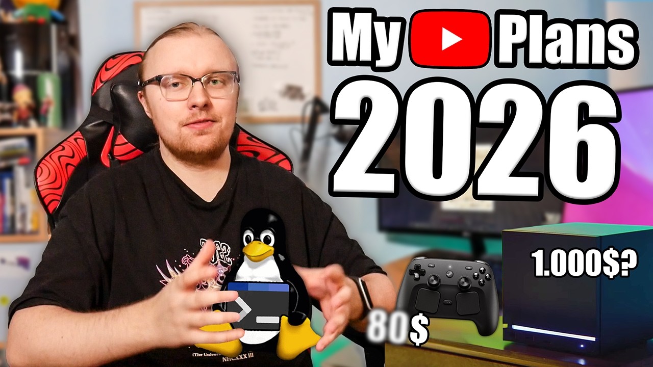 What i want to do in 2026 (Linux, Gaming, Retro Gaming, Purchases)