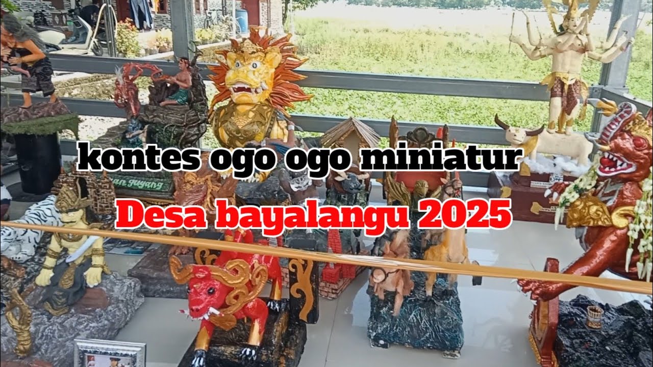 Kontes ogo ogo miniatur desa bayalangu 2025