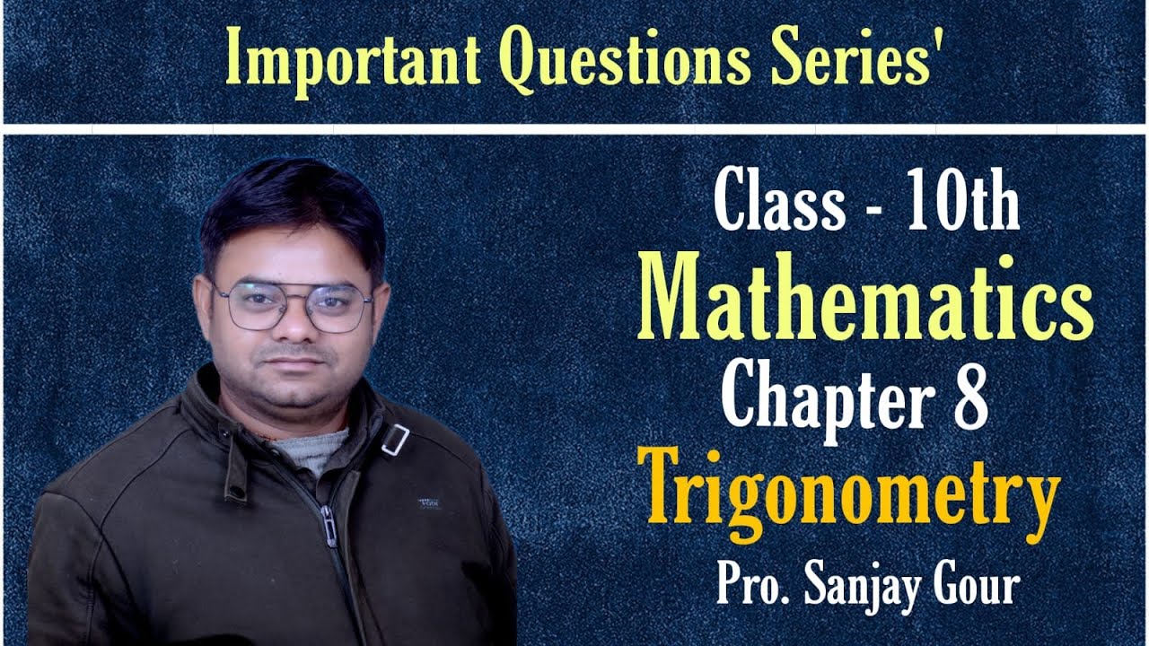 CLASS 10th  |  Maths | Trigonometry Angle Based Questions 💯| One shot | MP Board NCERT Exam