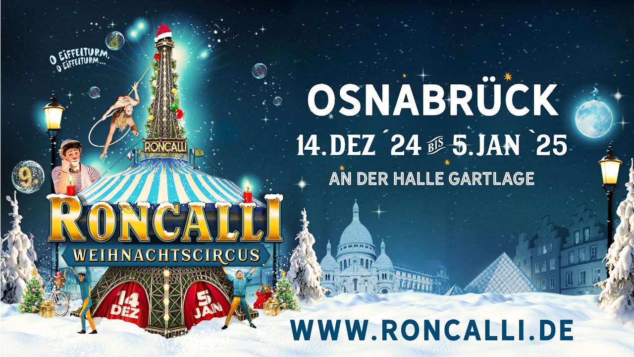 9. Original Roncalli Weihnachtscircus Osnabrück 2024/2025