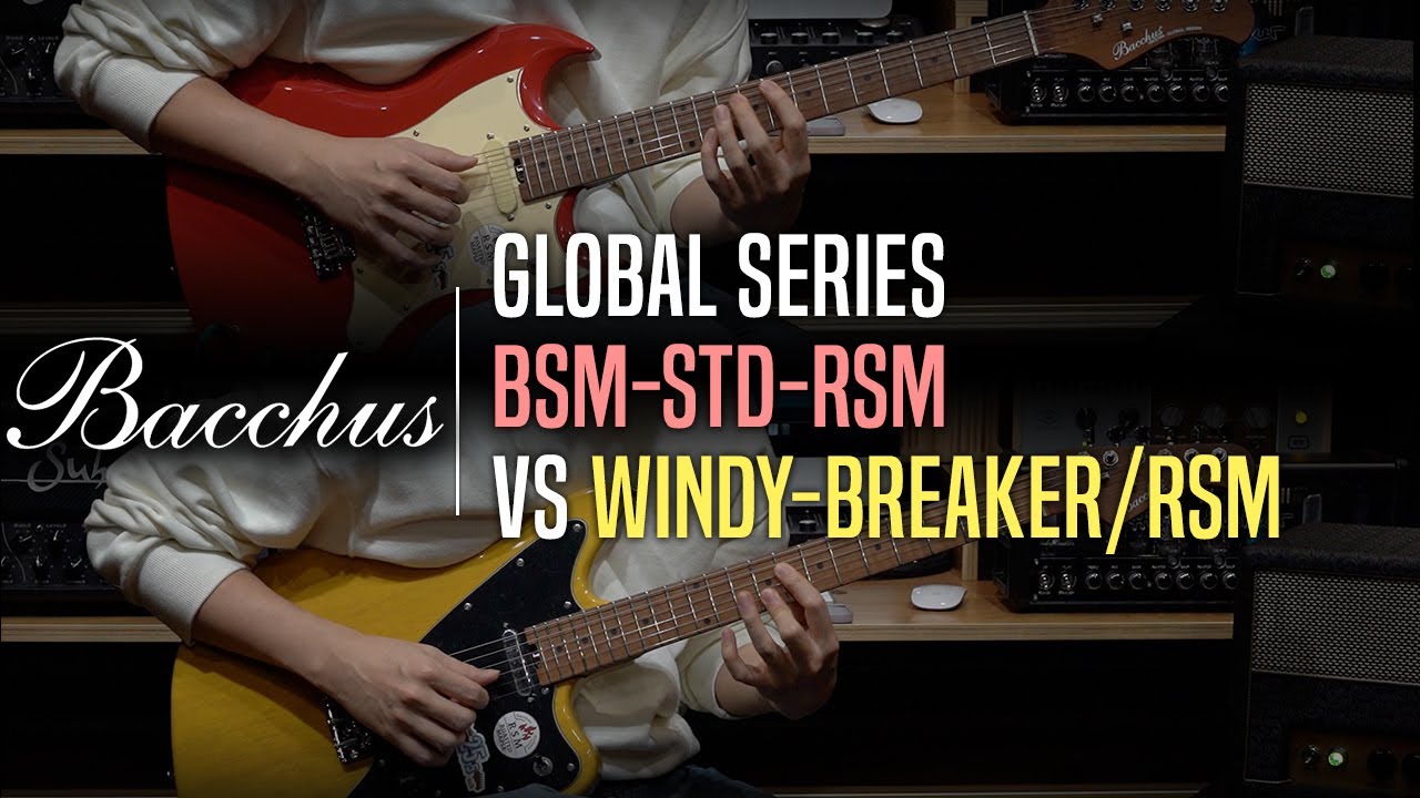 Bacchus Global Series BSM-STD-RSM VS WINDY-BREAKER/RSM Review (No Talking)