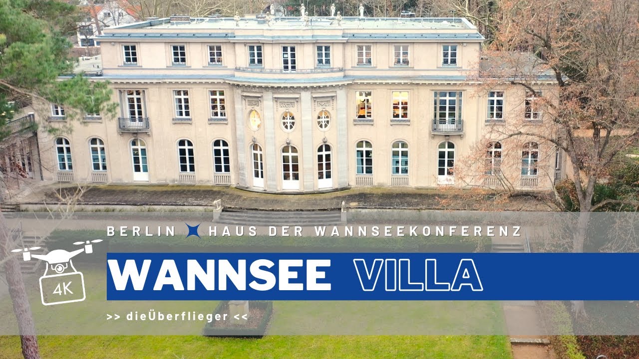 VILLA WANNSEE | Haus der Wannsee Konferenz | Berlin | Drohne | 4K