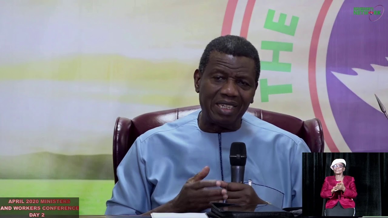 PASTOR E. A. ADEBOYE SERMON @ RCCG 2020 MINISTERS/WORKERS' CONFERENCE DAY2/LIVING THE ANOINTED LIFE