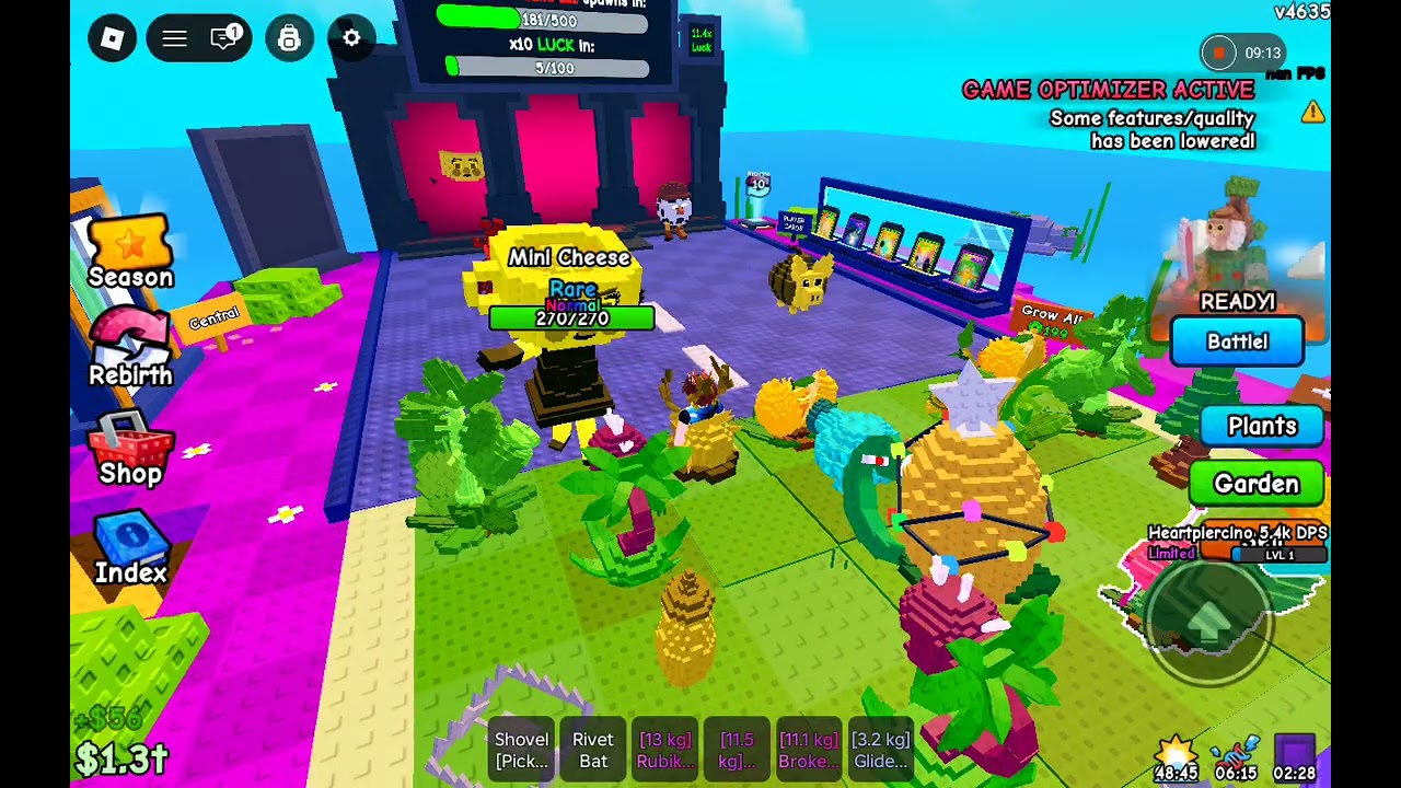 Plants vs brainrot admin abuse