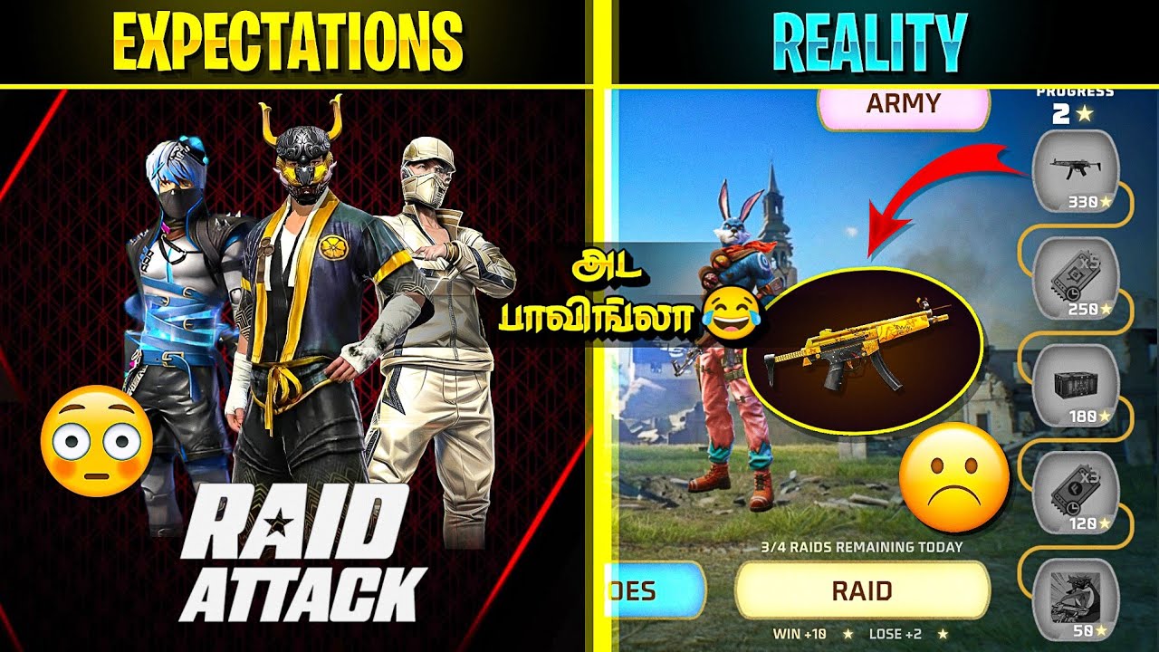 😂 Twist Uhh 😭 Rare Bundles எங்கடா ?🤣 Raid Attack Event Freefire New Event in Tamil | ff new updates 