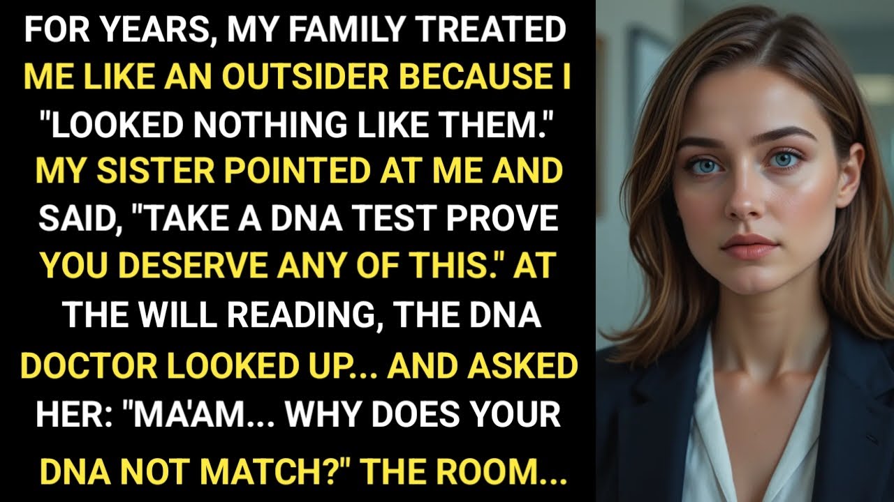 My sister forced a DNA test to prove I don't deserve the inheritance - but the results left her pale