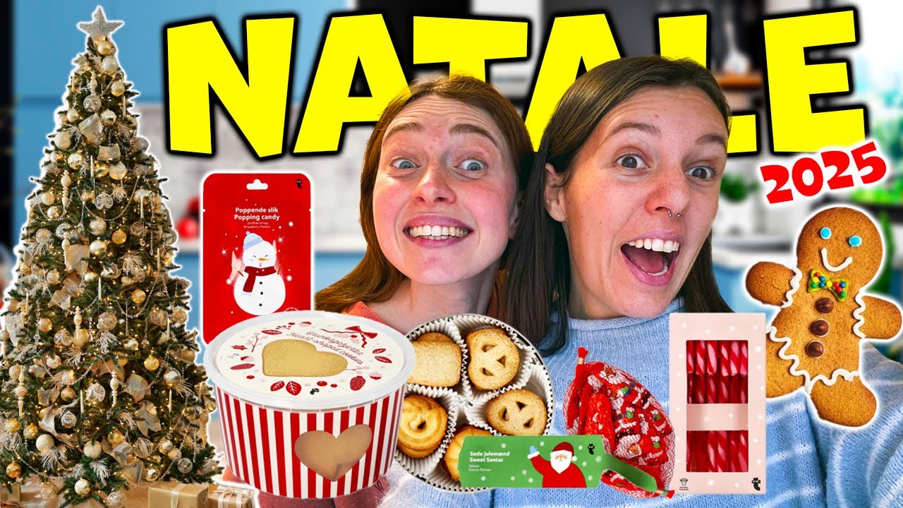 PRIMO VIDEO ASSAGGI DI NATALE del 2025 🎄 proviamo tutto!