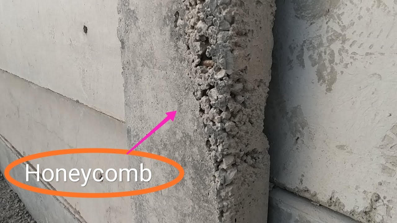 How to fix honeycomb in concrete || Honeycomb Fixing Full Process