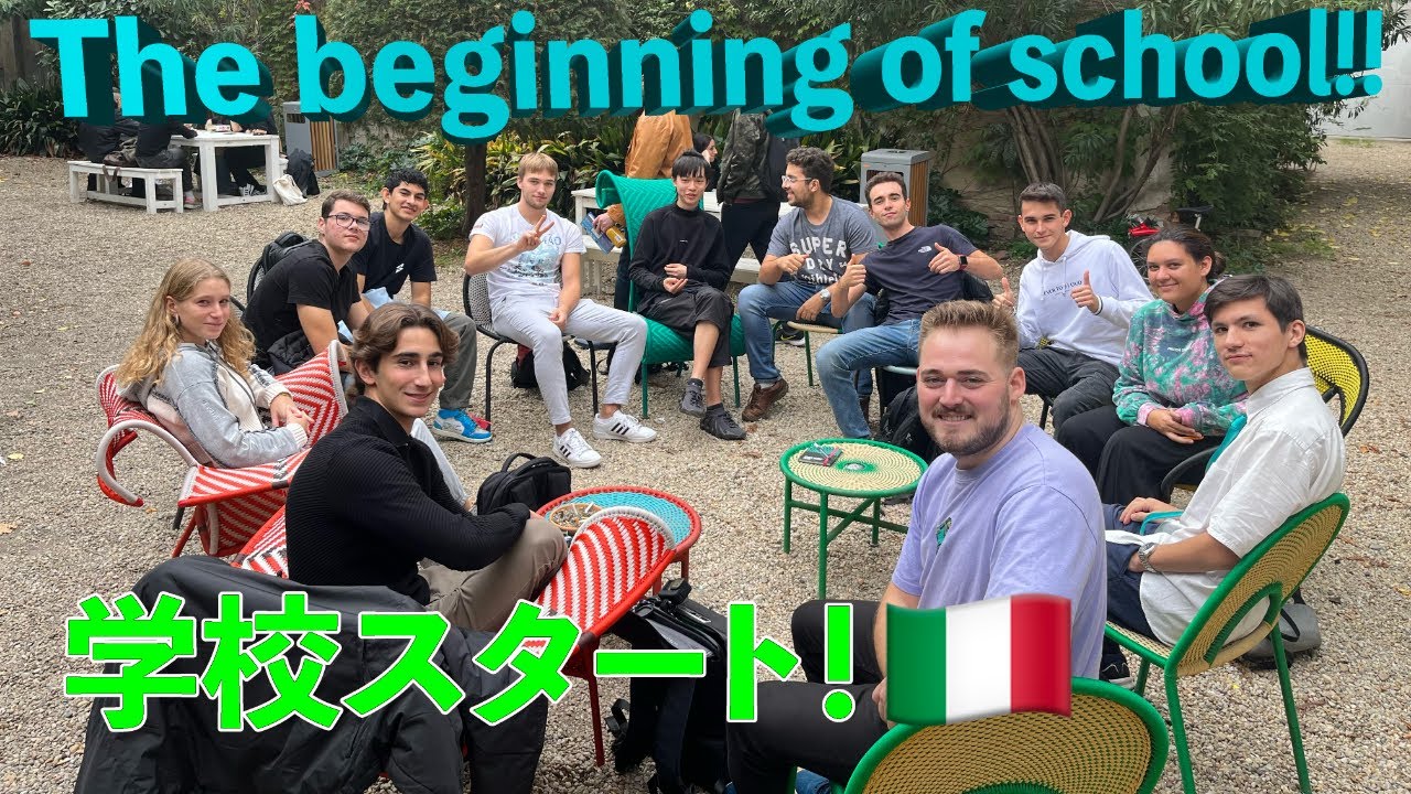 【イタリア留学】24歳で始める遅めの大学生活。それでも俺はやりたい事、できる事を。本格始動の巻　~Life in Italy~