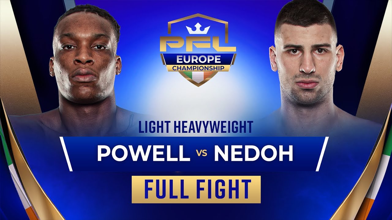 Simeon Powell vs. Jakob Nedoh | PFL Europe Light Heavyweight Championship [FULL FIGHT]