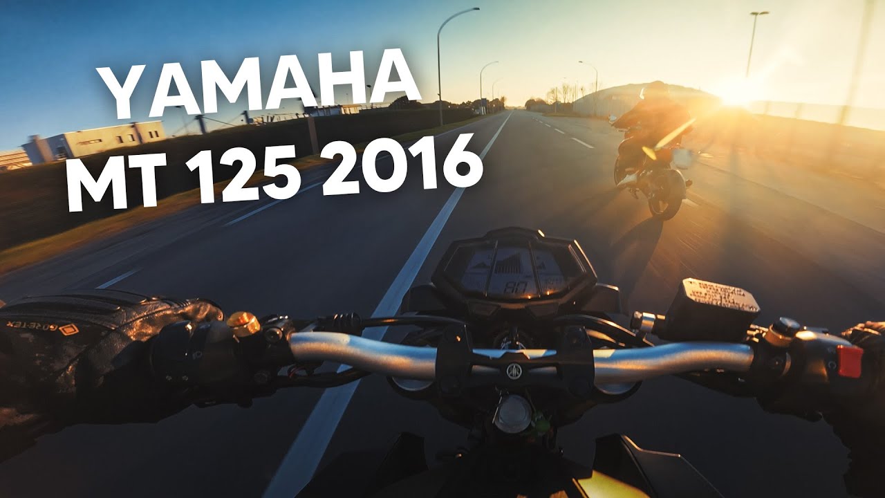 Yamaha MT 125 2016 Test Ride and 