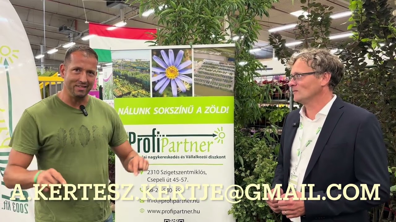 Nagyker növényvásár a Profi Partner kerteszetben, Szigetszentmiklóson. Előadás+ vásár. (L