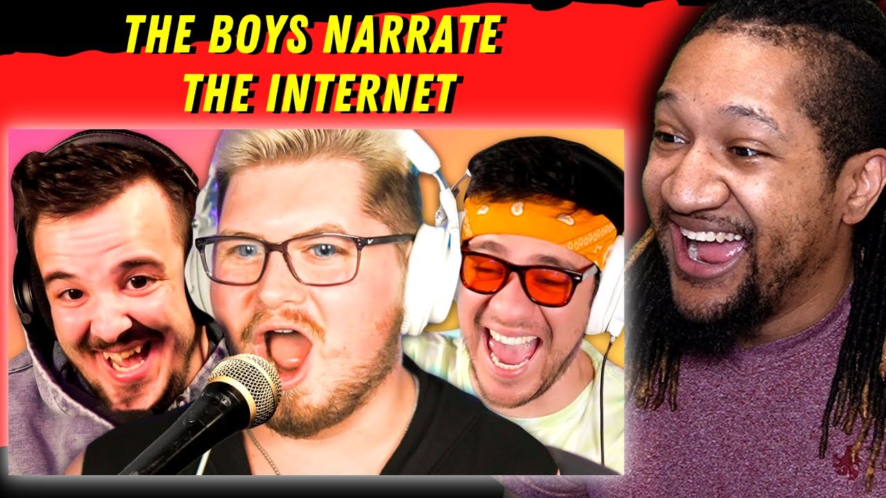 I CAN'T STOP LAUGHING! | Reaction to The Boys Narrate The Internet