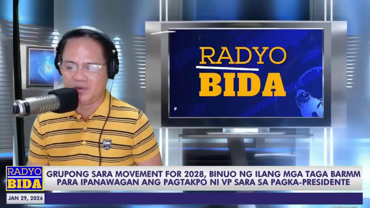 Bida Balita sa UdtoDATE: January 29, 2026HOST: Roel OsanoTIME: 12:00NN-12:15PM