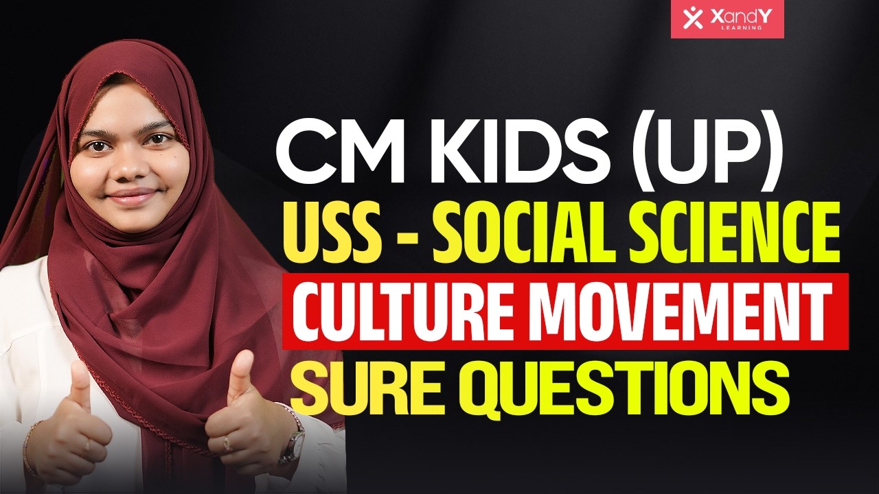 USS Exam 2026: Social Science | Culture Movement Sure Questions | CM Kids (UP)