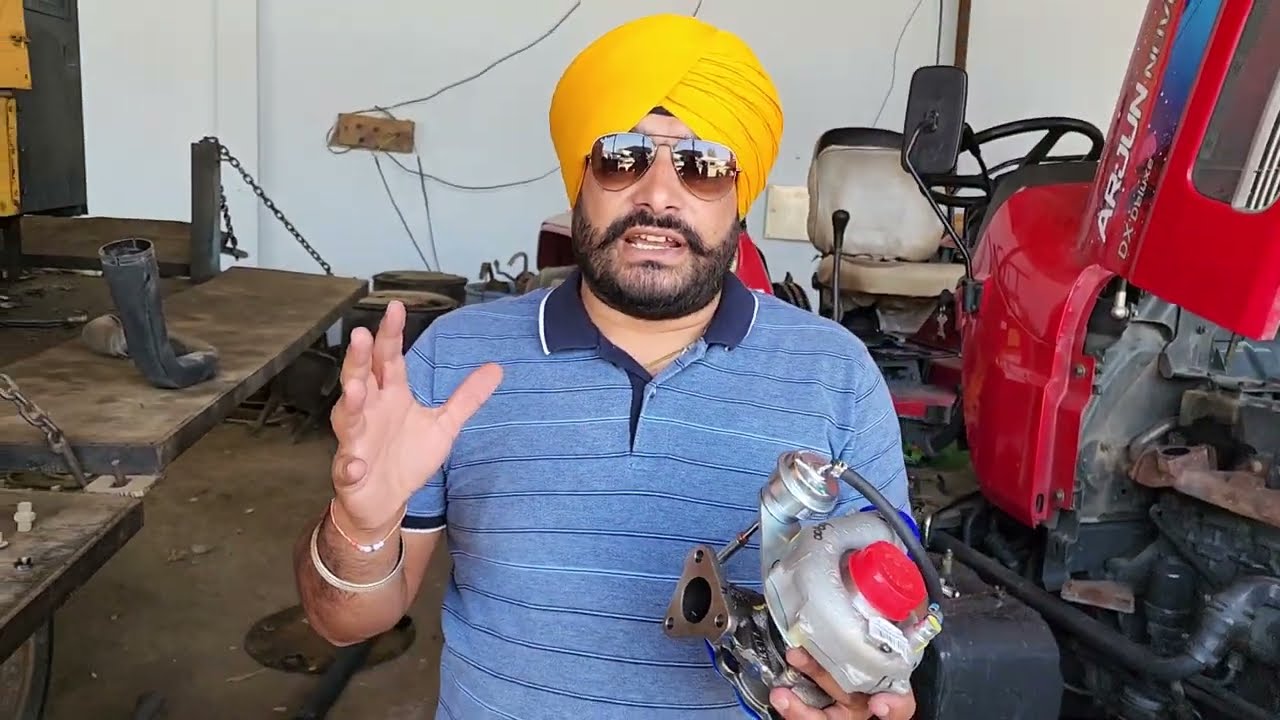 महिंद्रा ट्रैक्टर टर्बो फिटिंग Mahindra tractor turbo fitting