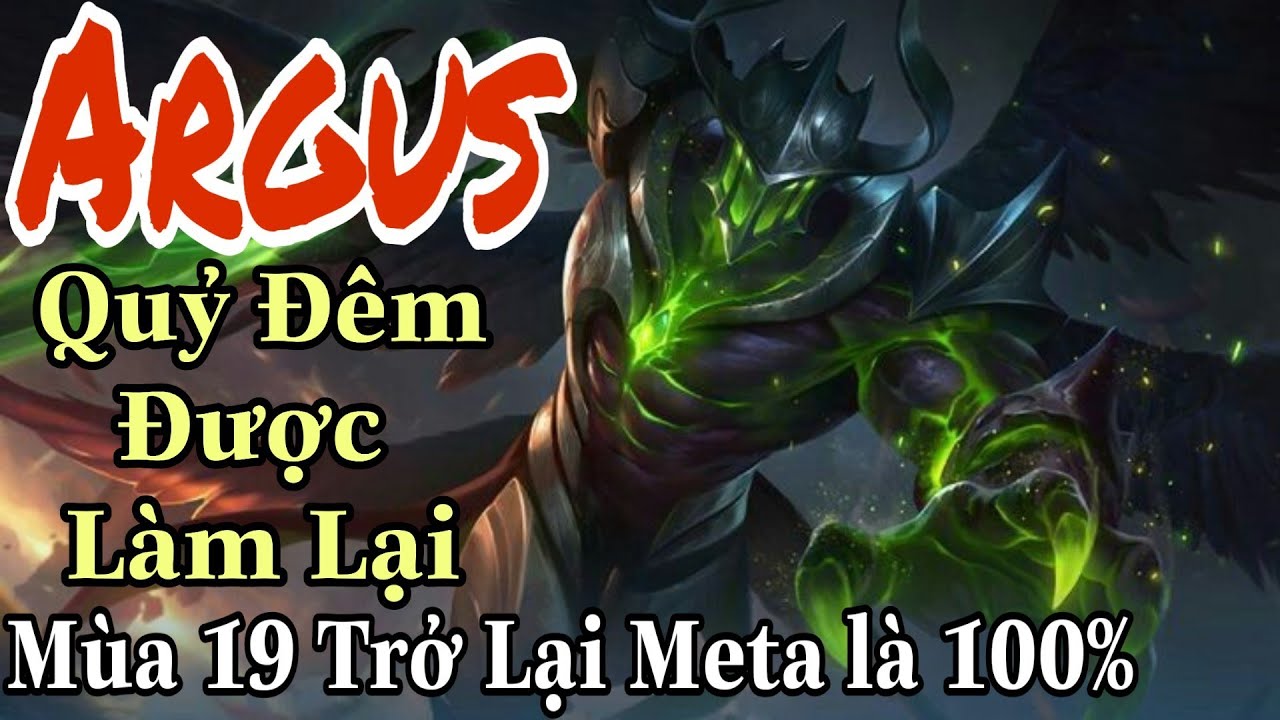 Mobile Legends: ARGUS - SẮP TRỞ LẠI META RỒI ANH EM ƠI, TỐC Đ&Aacute;NH SI&Ecirc;U KHỦNG, HỒI M&Aacute;U CỰC NHANH 😎