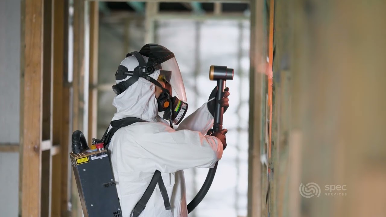Laser Fire and Soot Restoration Project