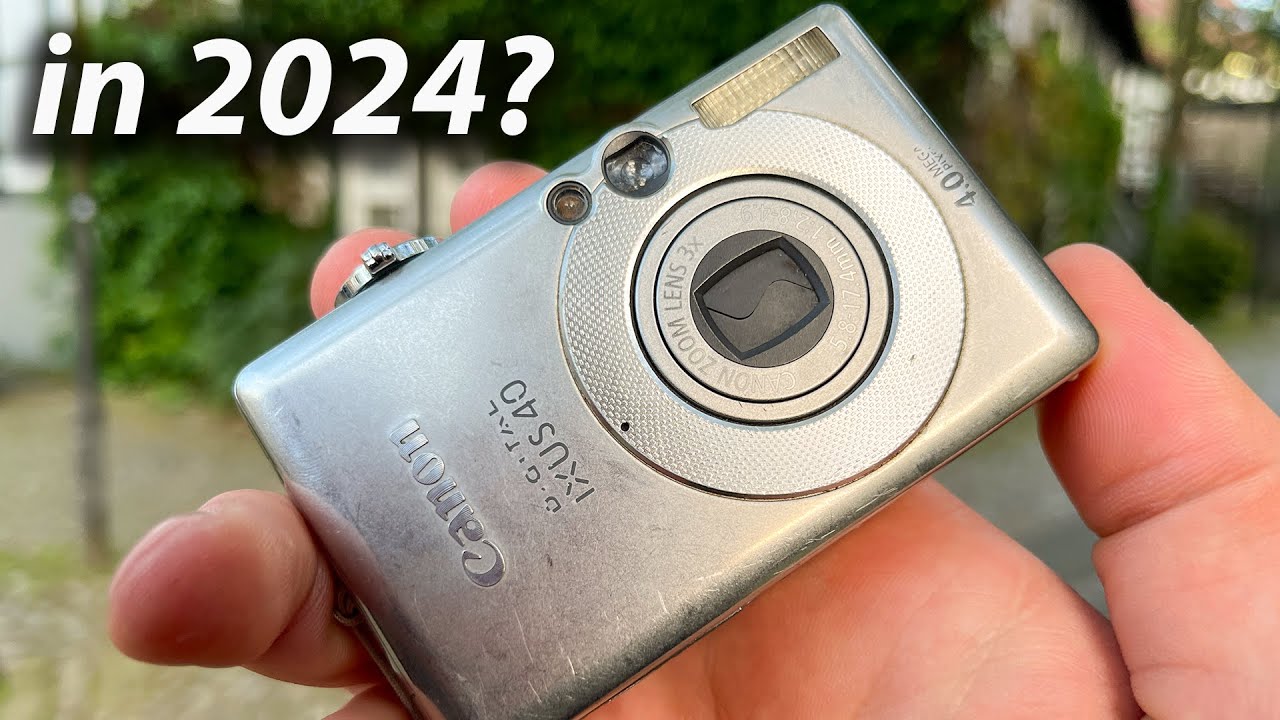 20 year old Digicam - Canon IXUS 40 camera test + sample images + video footage in 2024