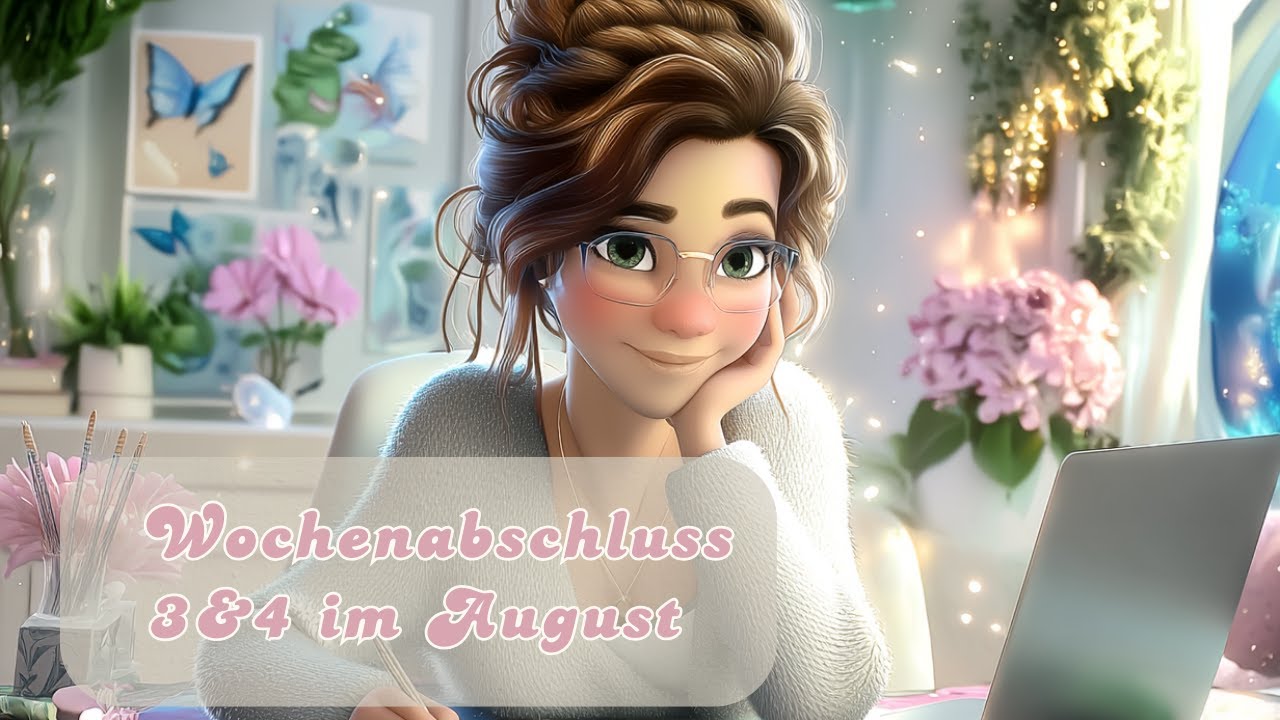 🌸☕ 3. & 4. Wochenabschluss im August - Vor dem Urlaub ist noch alles gut ☕🌸 