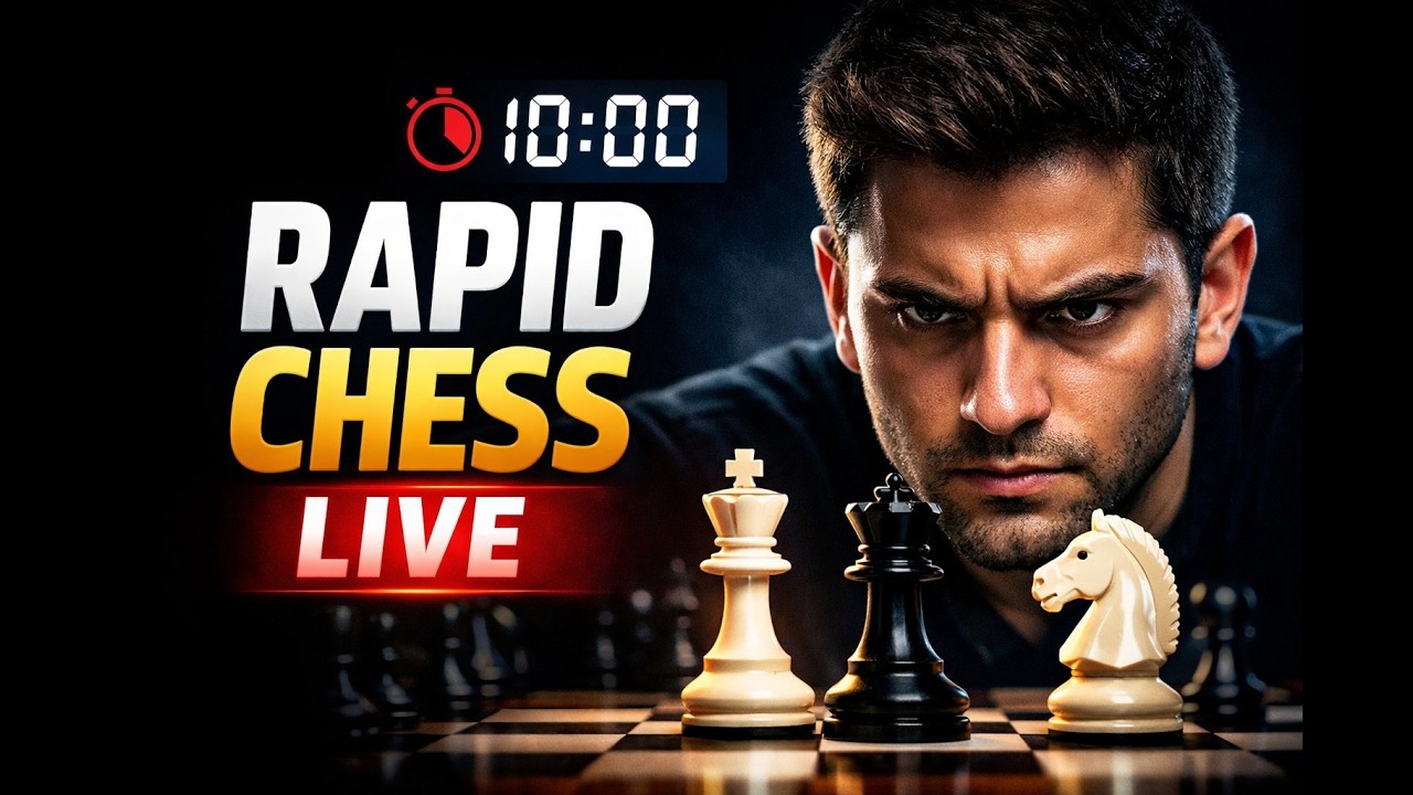 LIVE Rapid Chess  | Road to 2400 @ lichess.org      #rapidchess  #ChessLive #LiveStream