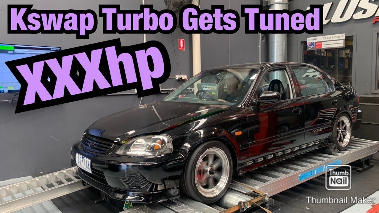 K24 Turbo Dyno Tune 