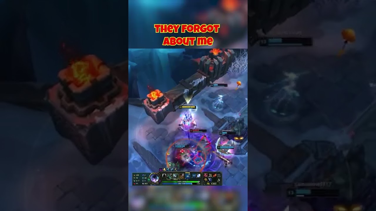 When they don't focus an ADC in a Teamfight!! #shorts