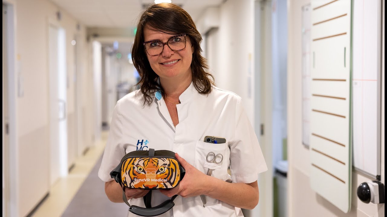 Patiënt ervaart minder pijn en angst door Virtual Reality bril