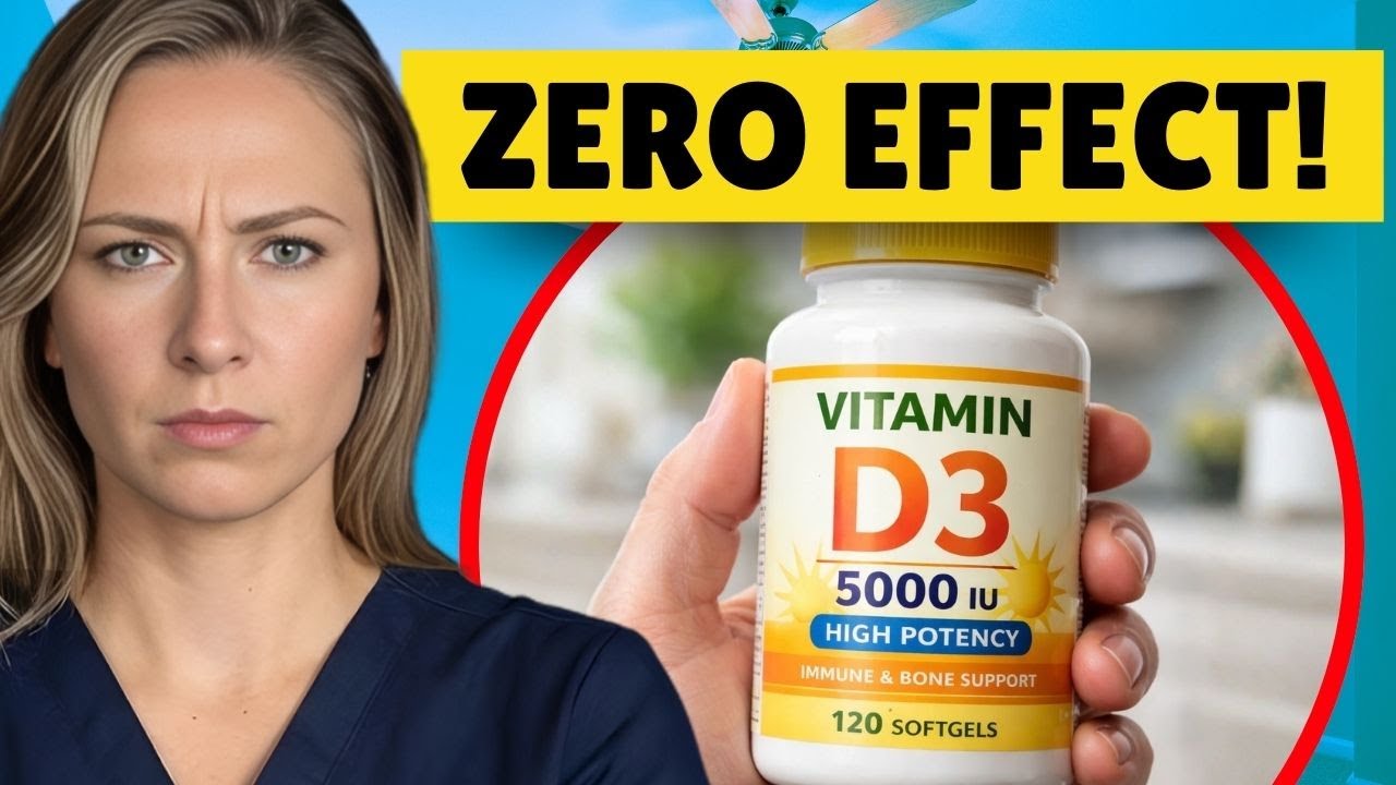 SENIORS, You're Taking Vitamin D the WRONG Way! (Doctor Explains)