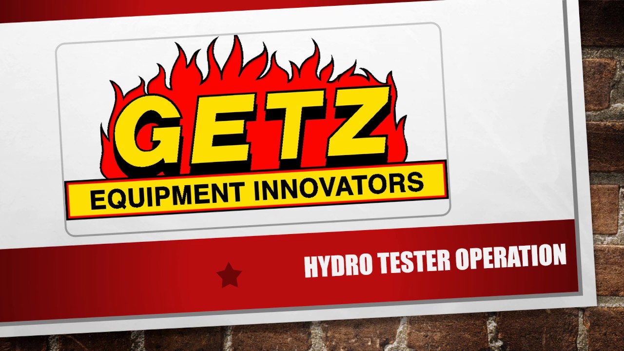 Hydrotester Operation