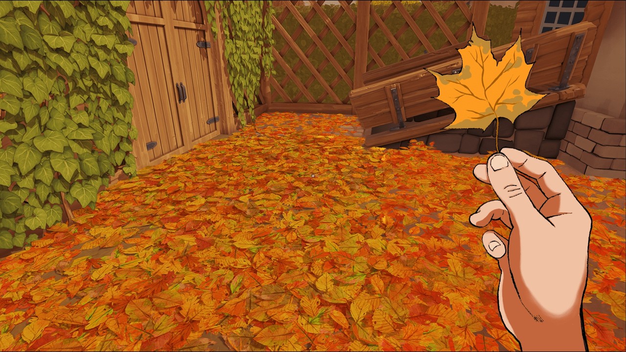 I had to pick up 100,000 leaves by hand