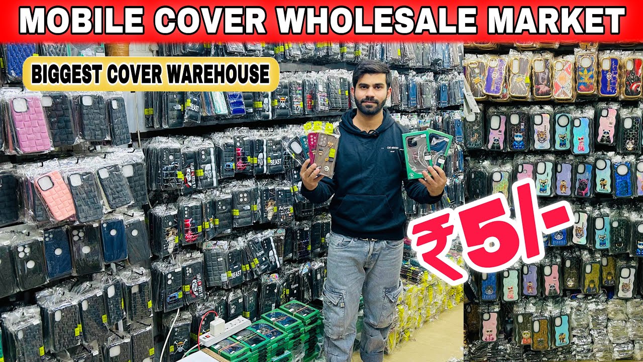 Mobile Cover wholesale market in delhi | Mobile back cover wholesale market | Gaffar market
