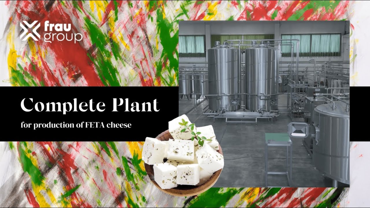 Automatic COMPLETE LINE for FETA cheese - FRAUGROUP