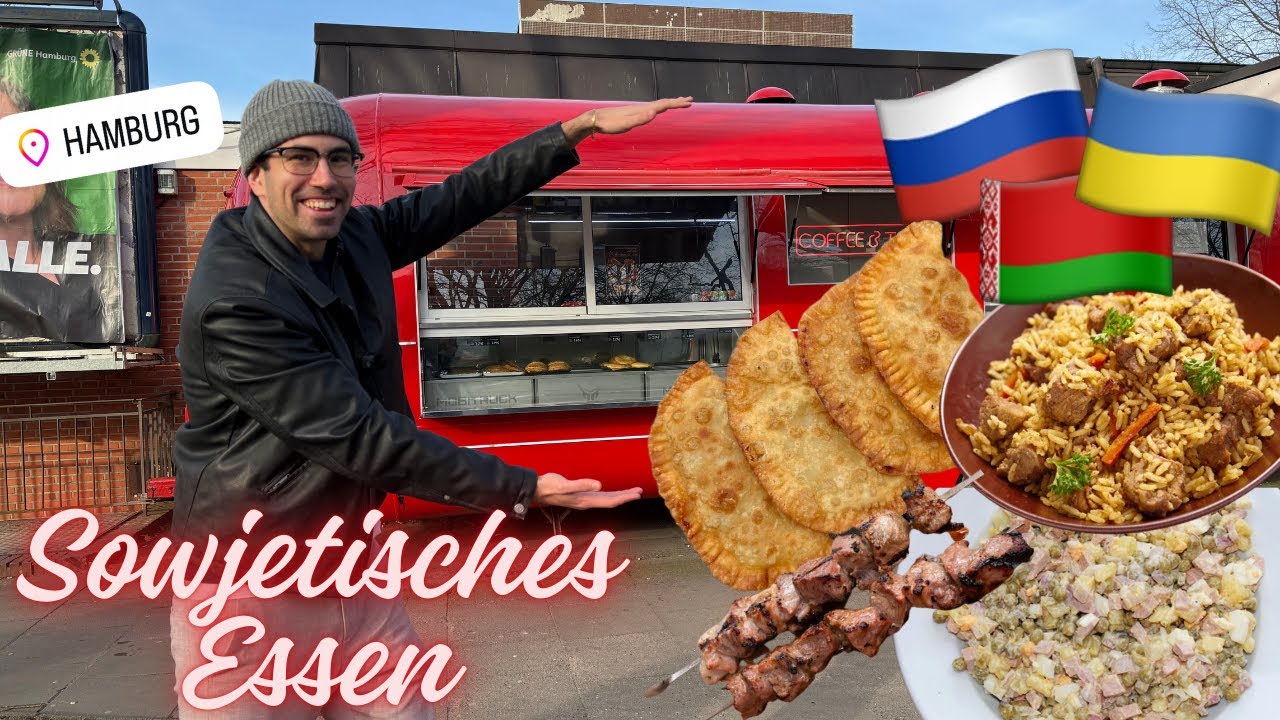 Dieser FOODTRUCK verkauft RUSSISCHES Essen in HAMBURG!