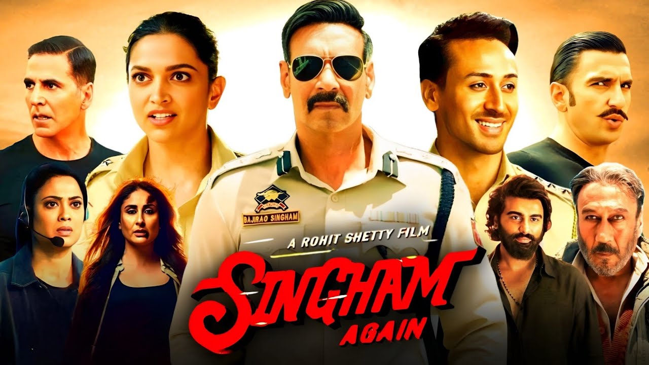 Singham Again Full Movie |Ajay Devgan | Akshay Kumar | Deepika Padukone | Facts & Review