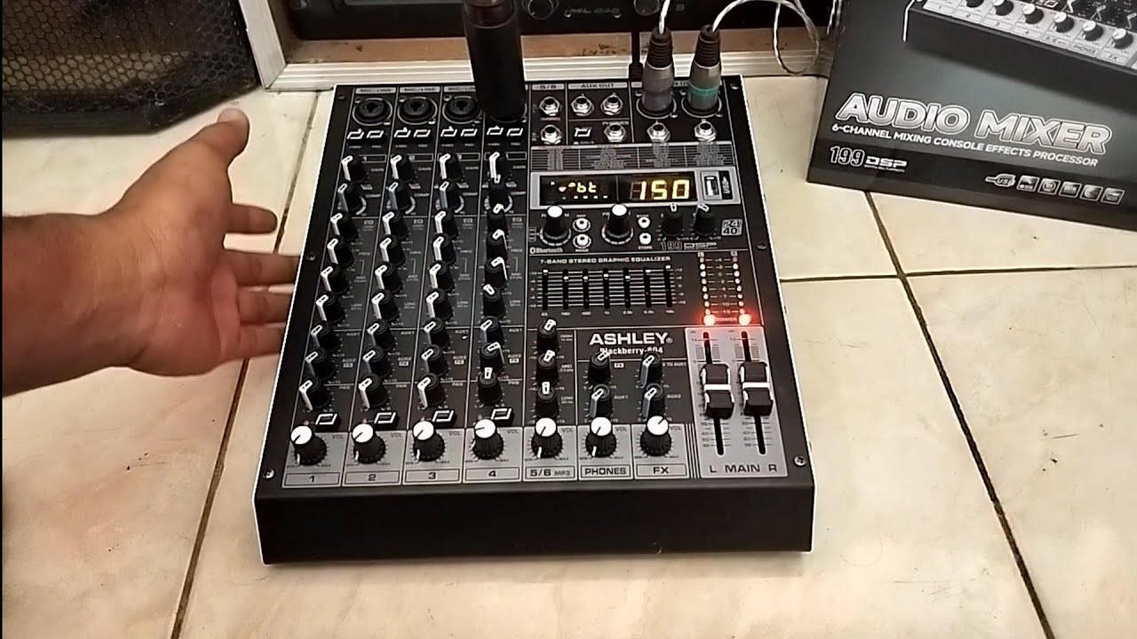Mixer Murah Fitur Komplit ASHLEY Blackberry 604