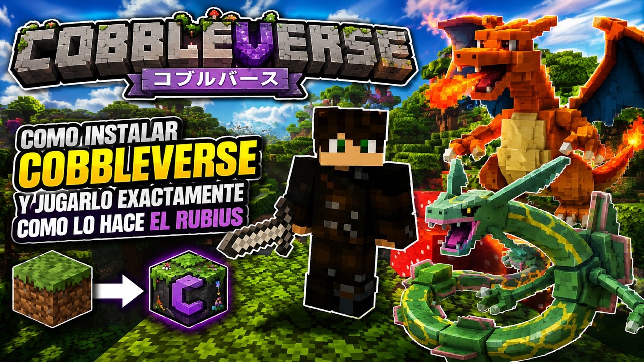 Tutorial modpack COBBLEVERSE - ElRubius!!! | Koda0ficial