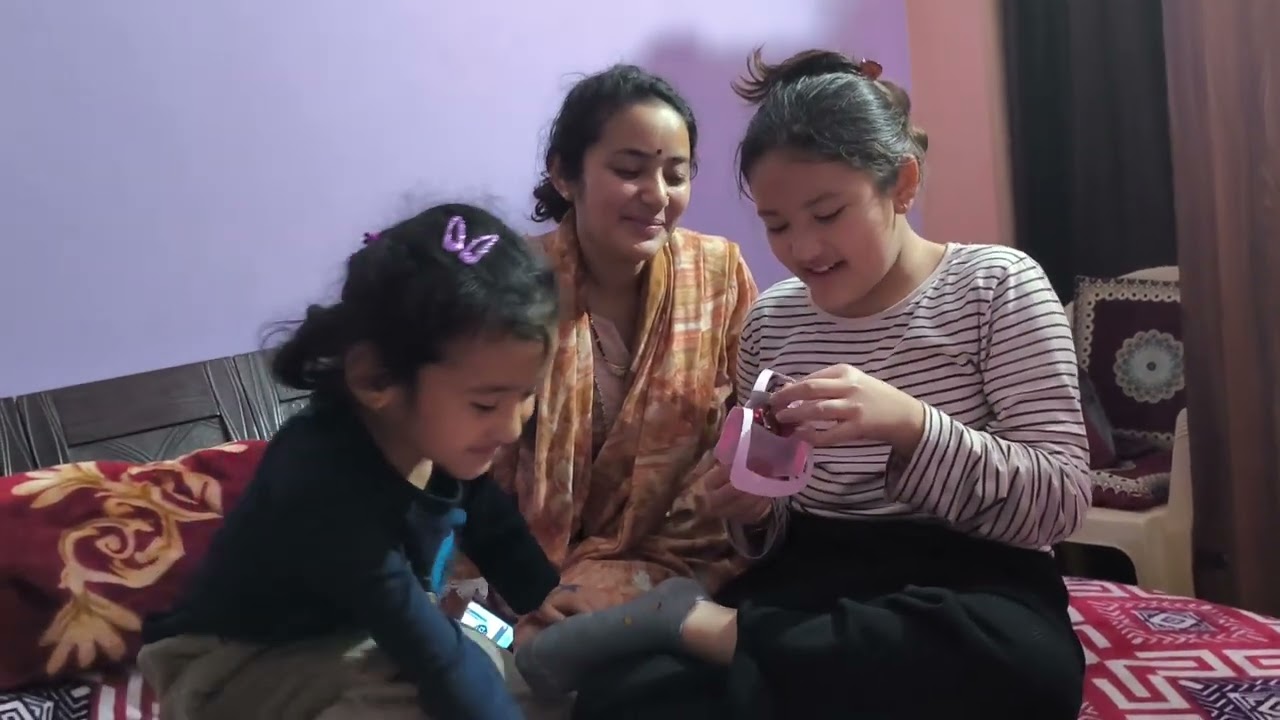 #kristina #birthday #gift to #Niharika 