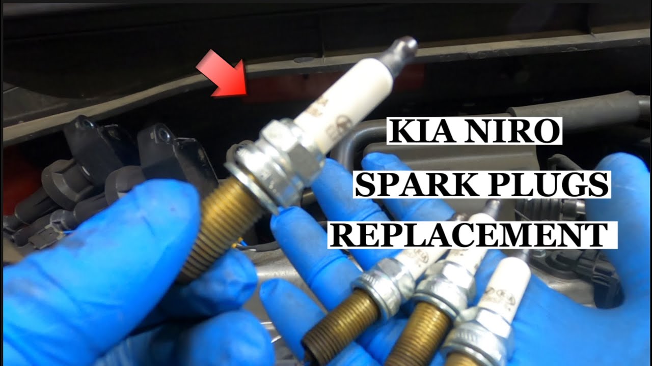 How to Replace Spark plugs on 2017~2022 KIA Niro.