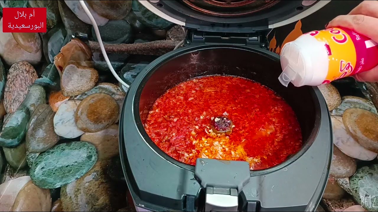 المكرونه مع قلاية ديلونجى الهوائية