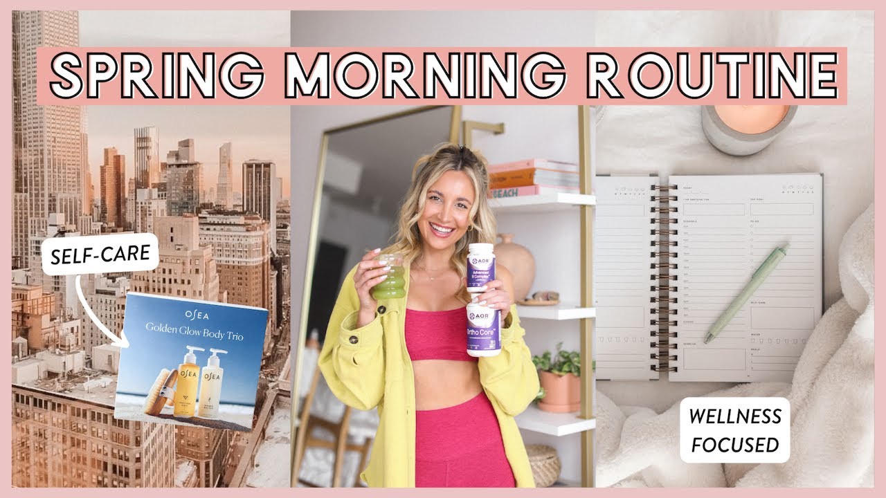 [NYC VLOG] Spring Morning Routine: getting back into my healthy morning routine!
