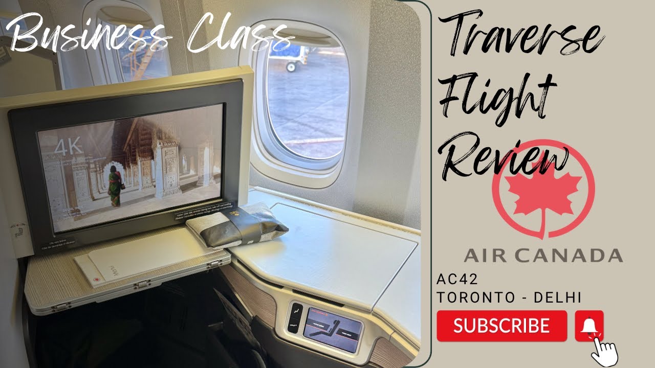 Air Canada 777-200LR Signature Business Class Review Toronto - Delhi