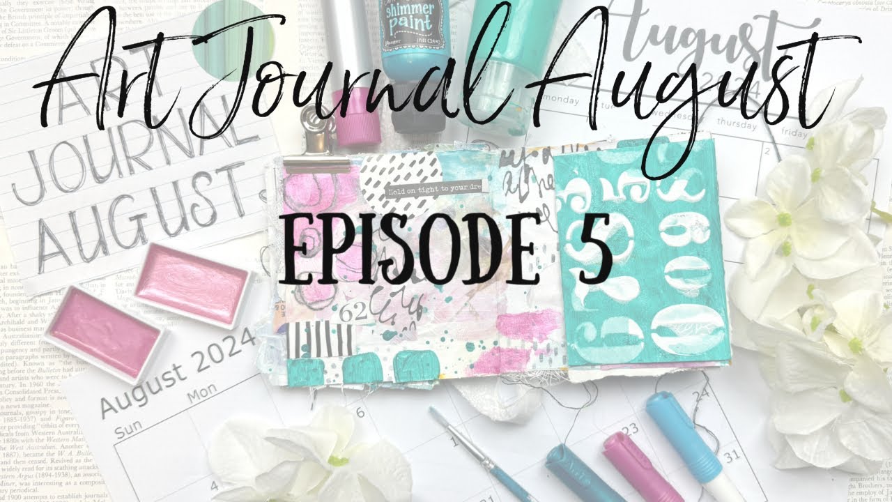 Art Journal August 🧑🏻‍🎨| Episode 5 | Page Extension 🩷