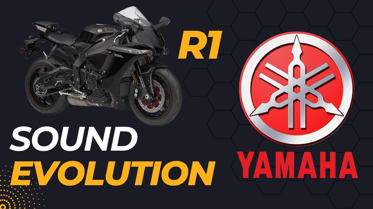 Evolution of Yamaha YZF R1 - (1987-2020) - Pure Sound Experience 🎧