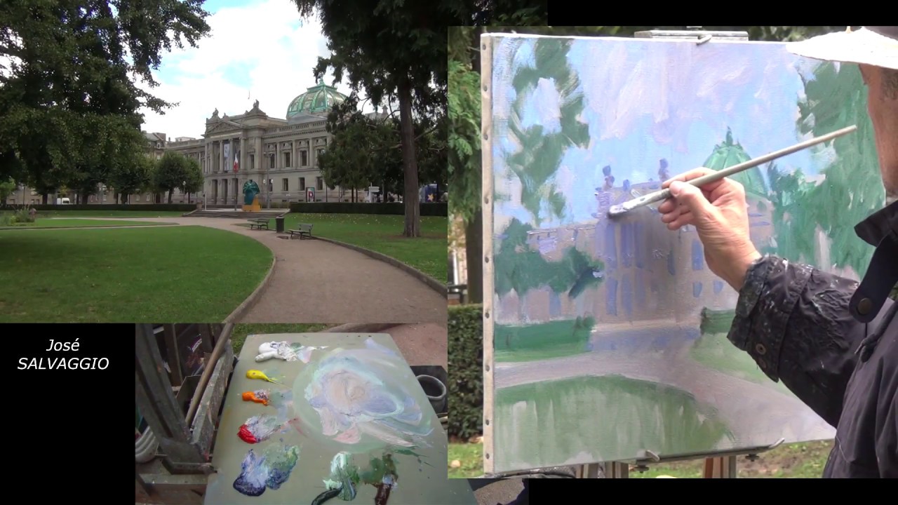 José SALVAGGIO plein air painting 45 Memories