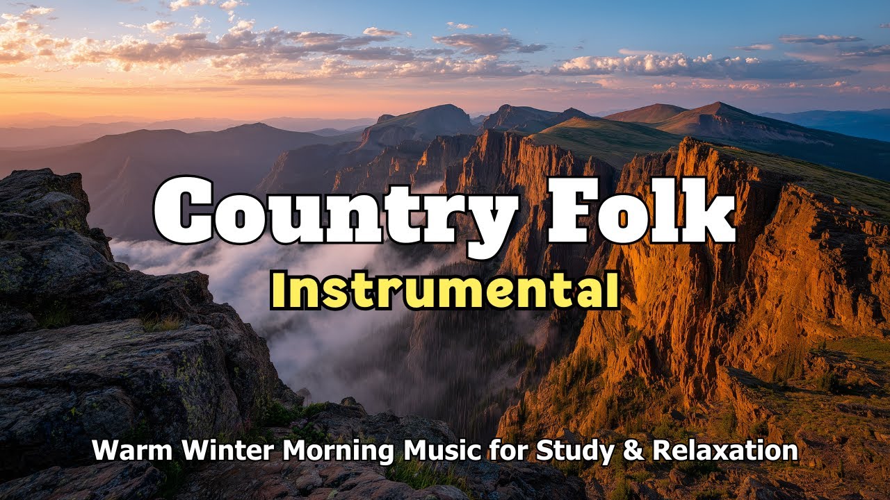 [Country Folk Instrumental 41] &ndash; Warm Winter Morning Music for Study & Relaxation