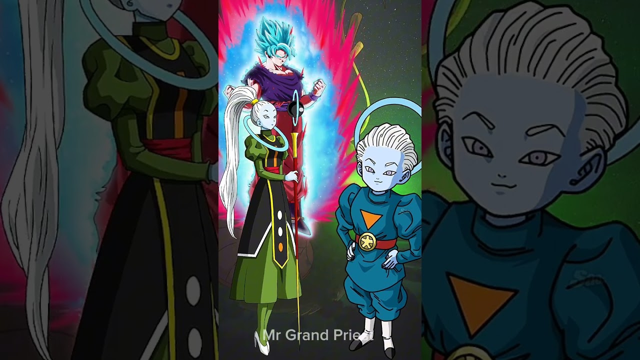 Vados , Goku vs grand priest #dbs #dbz #anime #goku #trending #dragonballz #shorts #shorts