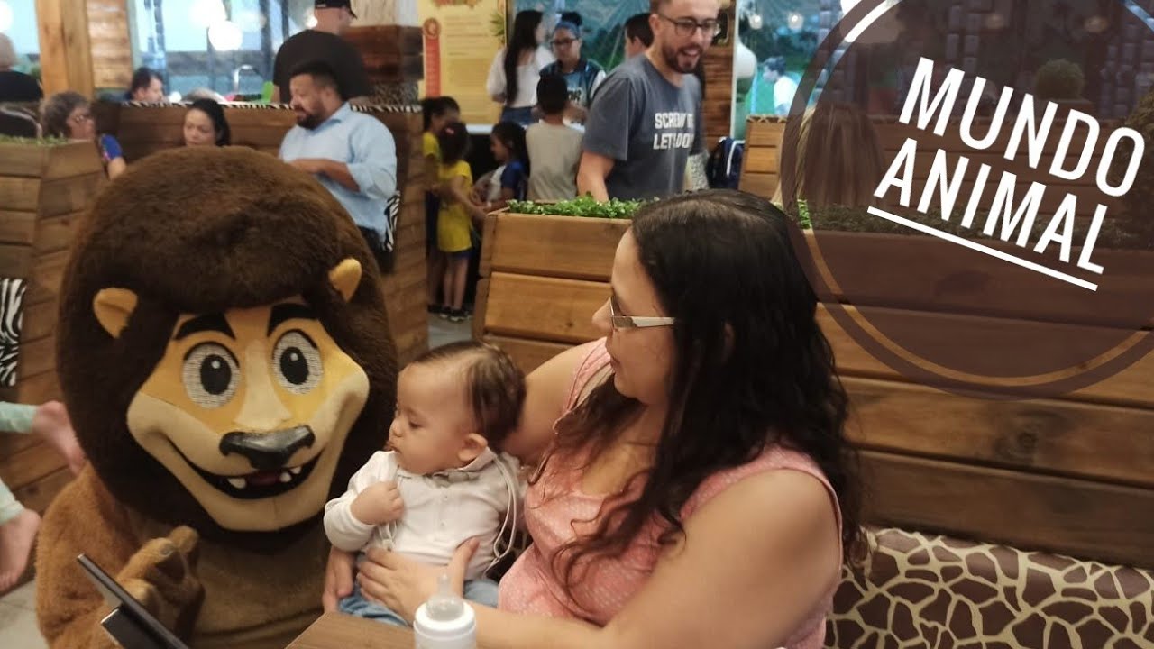 Como é o Aniversário no Restaurante Temático Mundo Animal?
